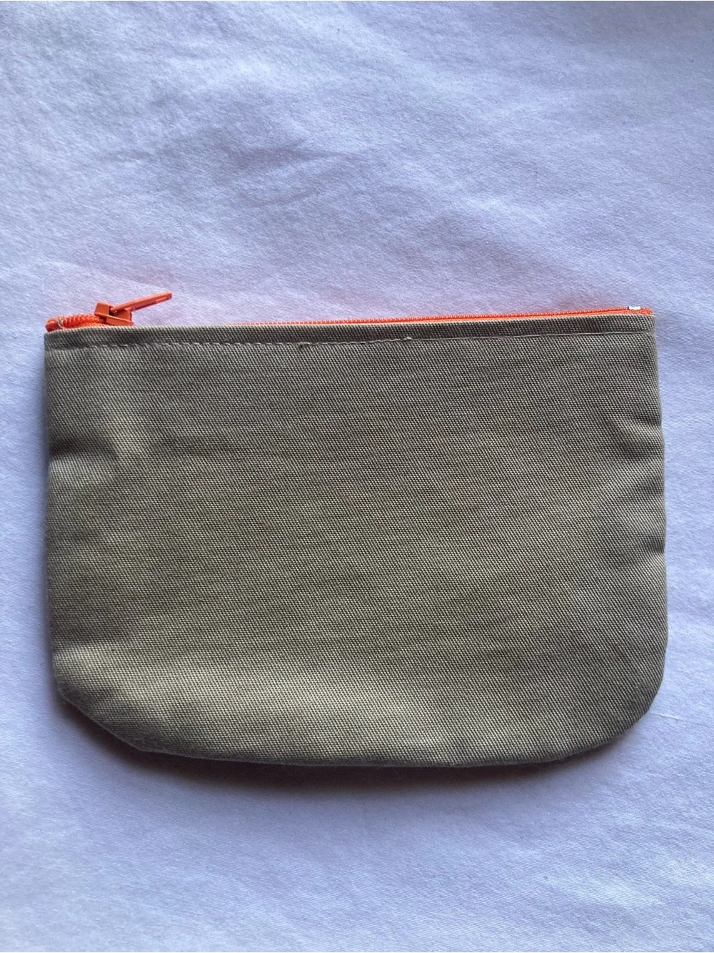 Embroidered Elephant Zip Pouch